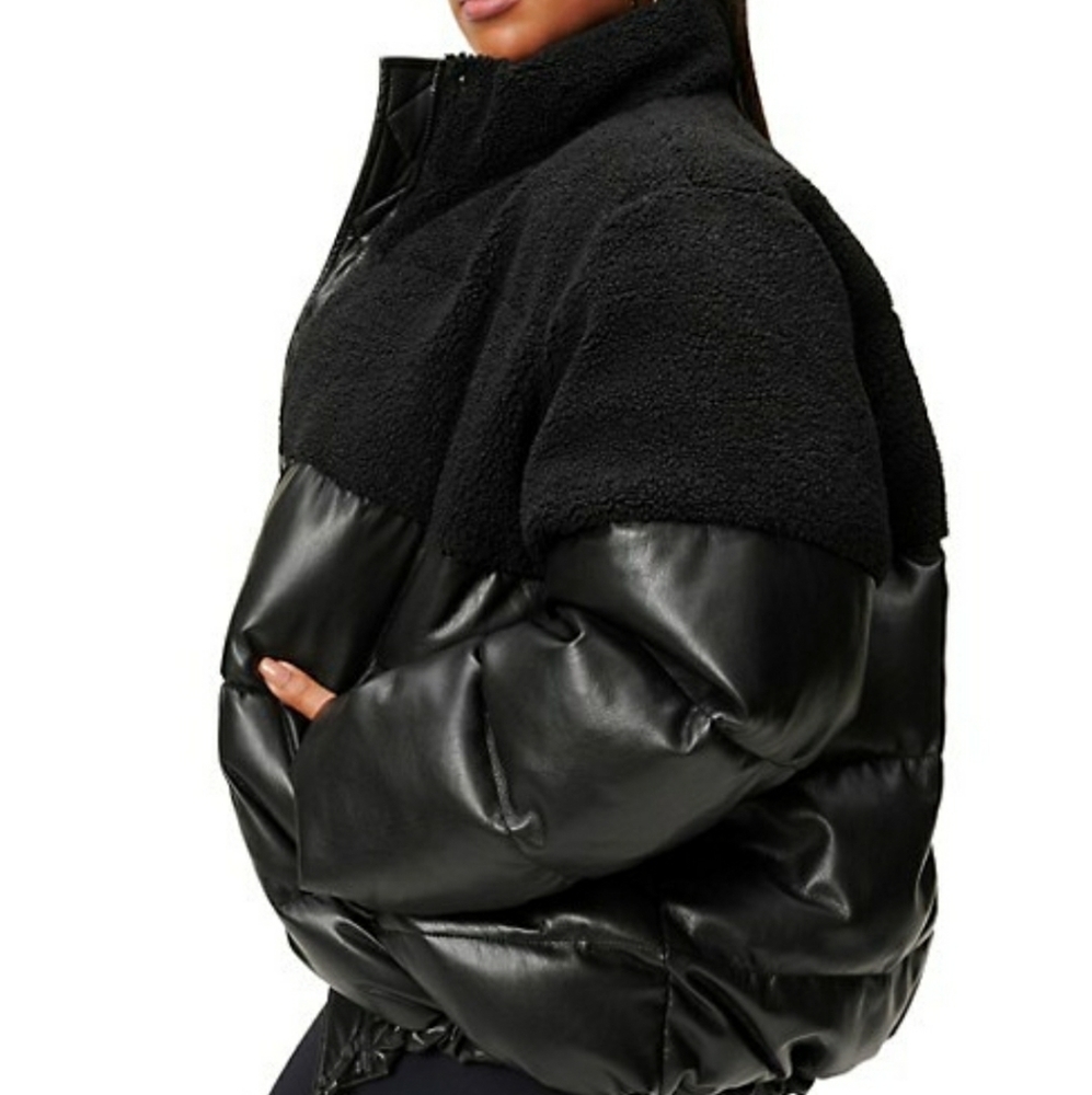 GOOD AMERICAN Women's Cocoon Puffer Coat Plus Size XXXL NWT - Picture 5 of 9